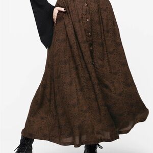 DISTURBIA Rosamoth button-up Skirt